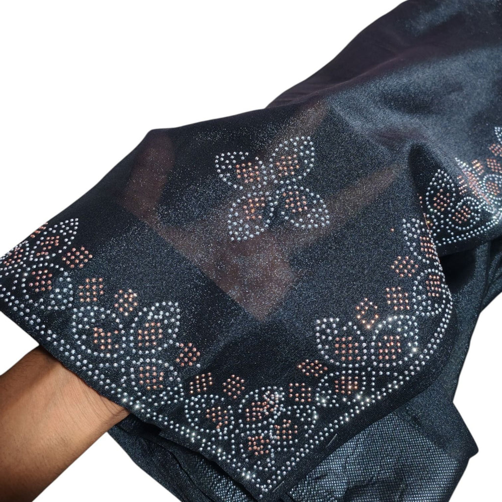 Elegant stone work Traditional Ethnic Saree
